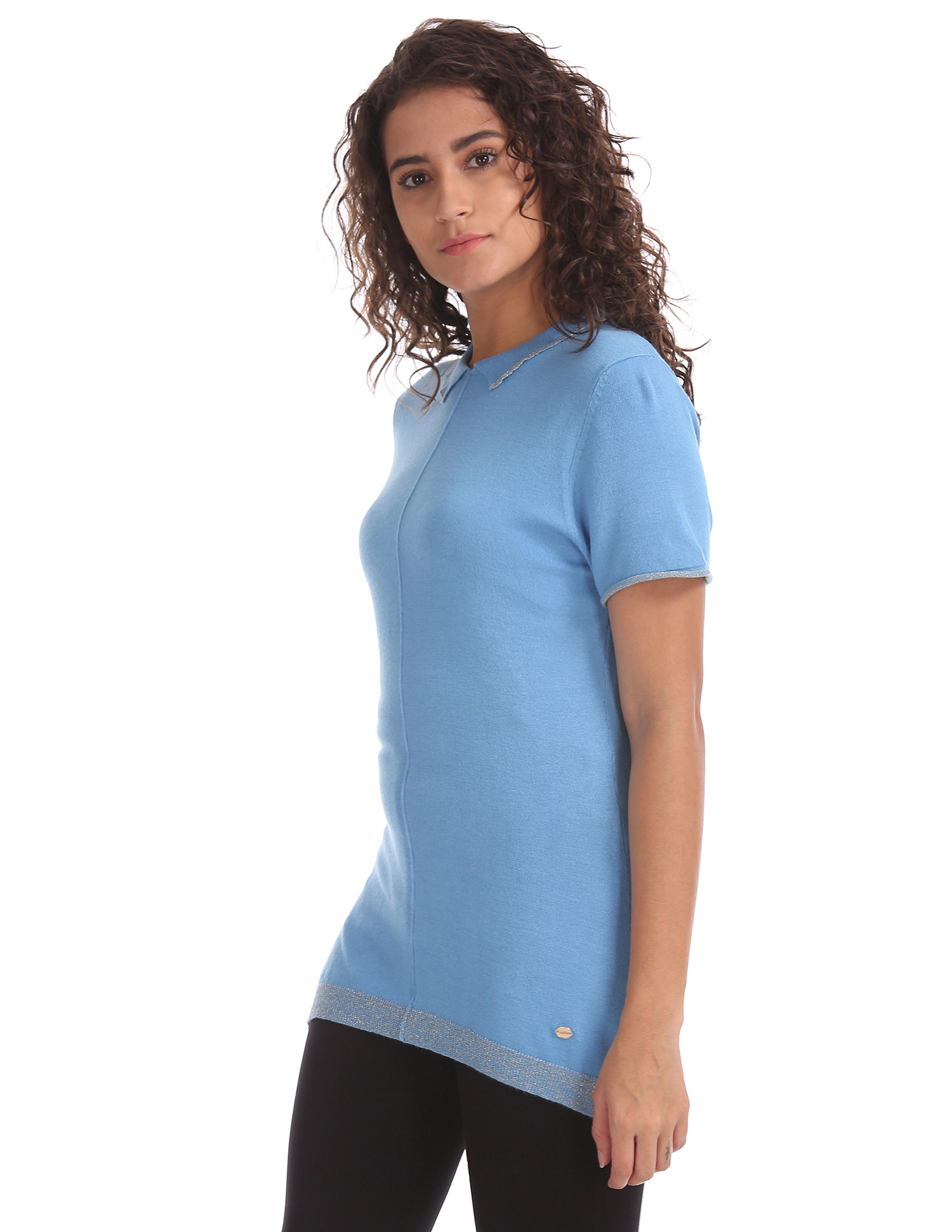 U.S. Polo Assn. Women Casual Wear Solid Top